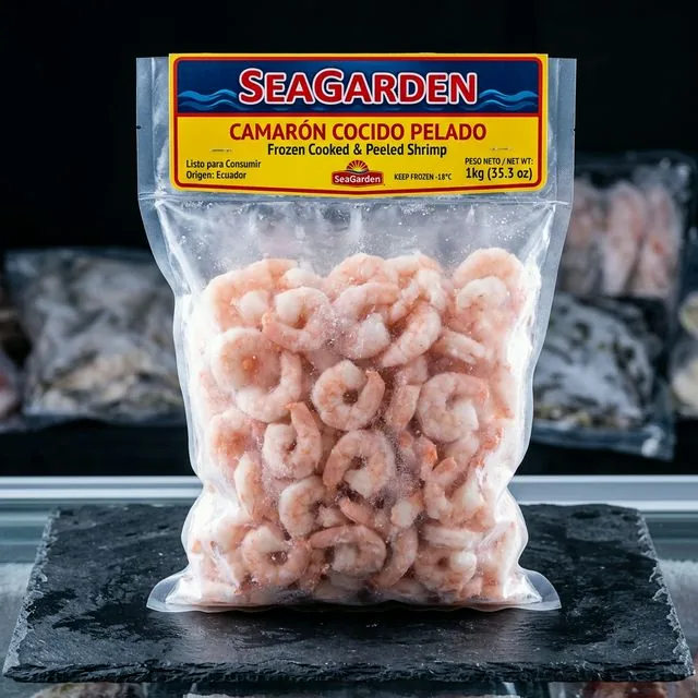 Camaron cocido sin cascara