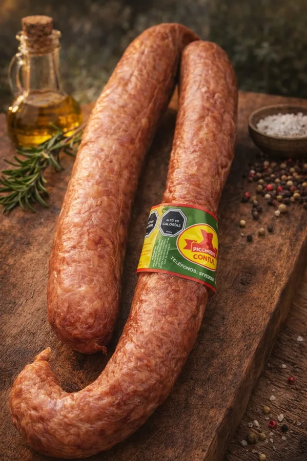 Longaniza de Contulmo clasica espanola